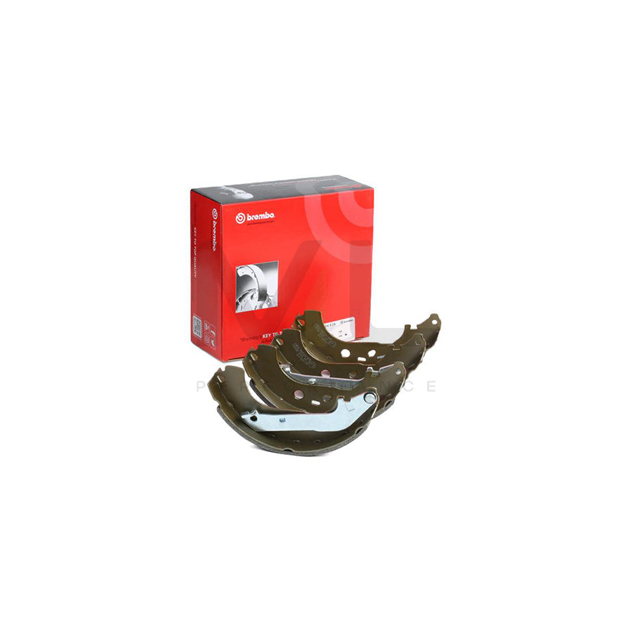BREMBO S 24 539 Brake Shoe Set with handbrake lever