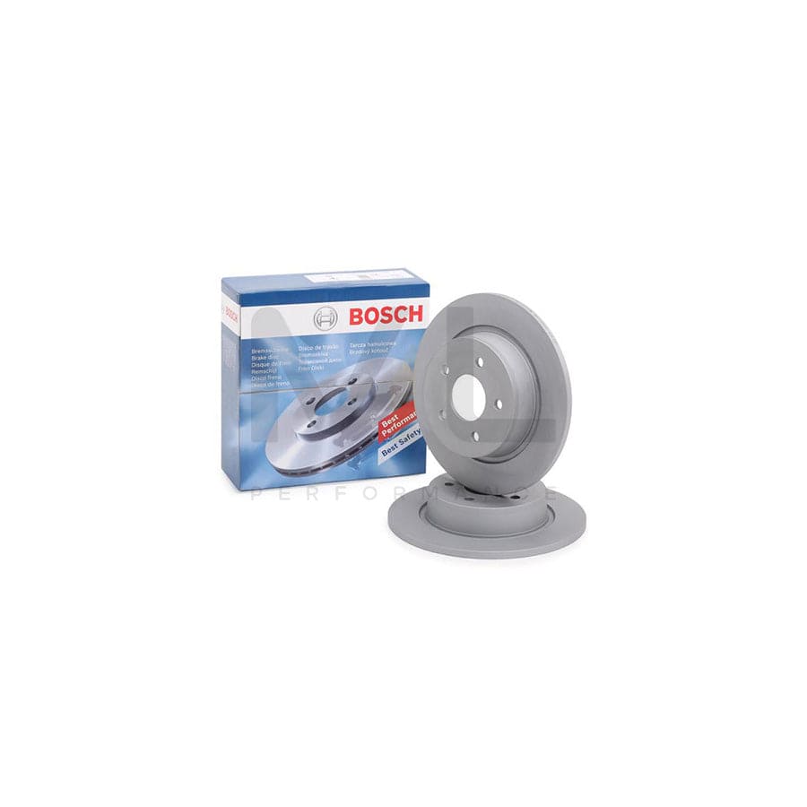 BOSCH 0 986 479 762 Brake Disc Solid, Coated | Performance Parts Direct Car Parts