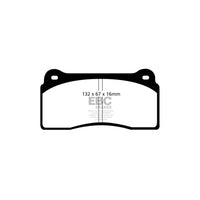 EBC DP51110NDX Ferrari Ford Nissan Tesla Bluestuff NDX Front/Rear Brake Pads - Brembo Caliper (Pair)
