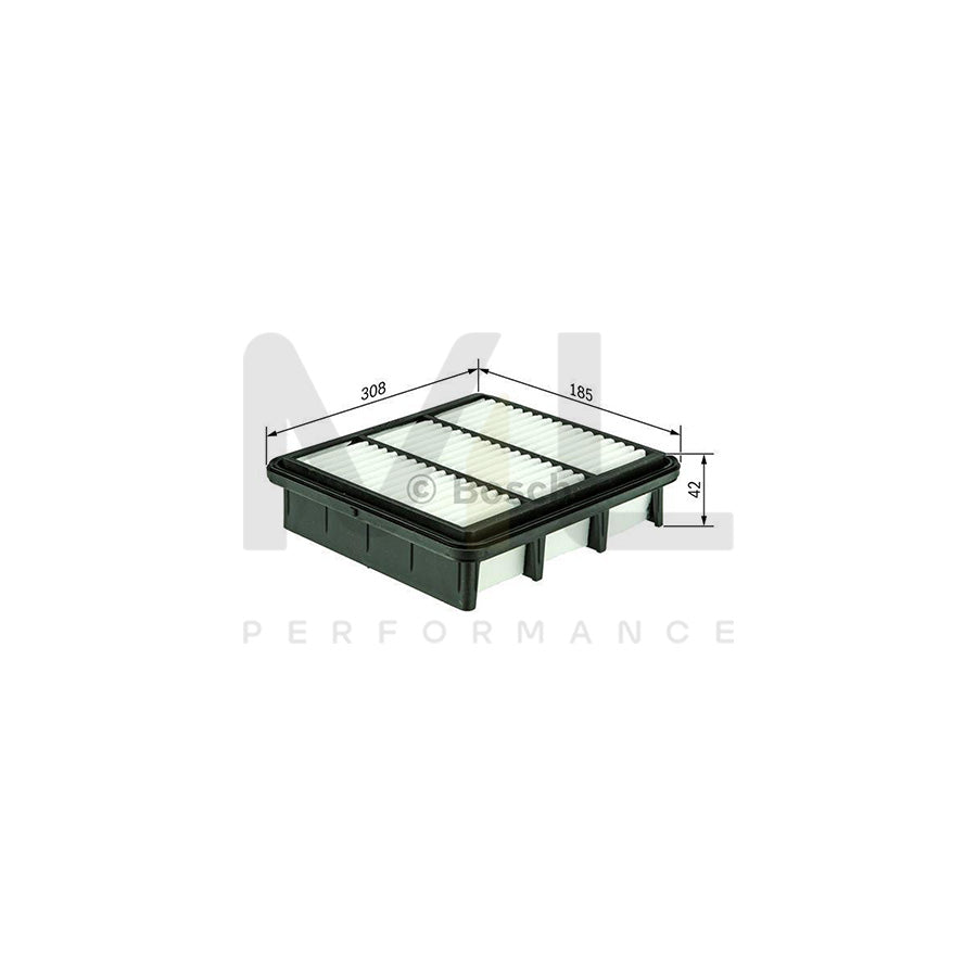 BOSCH Air Filter 1987429151 [ S 9151 ] | ML Car Parts UK | Performance Parts Direct