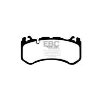EBC PD03KF727 Mercedes-Benz C216 W221 Yellowstuff Front Brake Pad & Plain Disc Kit - Brembo Caliper