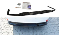 Maxton Design Lexus IS MK3 H Central Rear Splitter (without vertical bars)