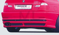 Rieger 00050205 BMW 3 Series E46 Rear Diffuser