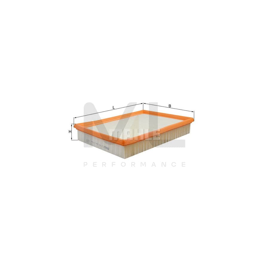 MAHLE ORIGINAL LX 443 Air Filter Filter Insert | Performance Parts DirectCar Parts