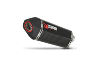 Scorpion RYA74CEO Yamaha Serket Parallel Slip-On Exhaust - Carbon Fibre Sleeve (FZ1 / FZ1 S)