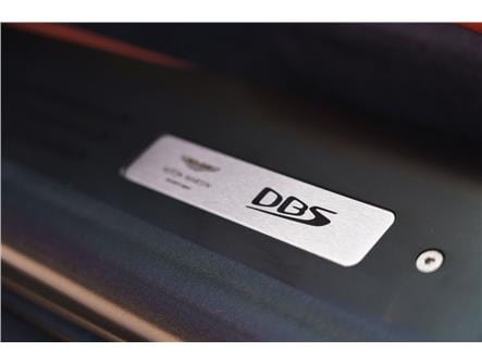 Genuine Aston Martin KY73-80-10006 DBS Superleggera Personalised Sill Plaque