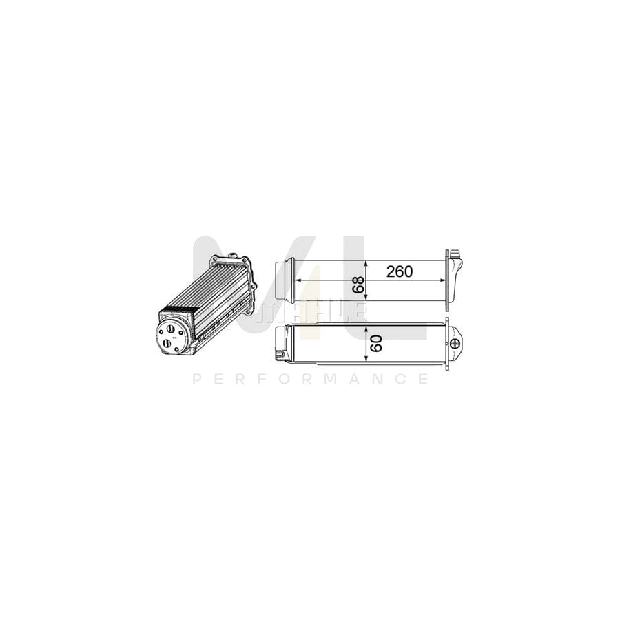 MAHLE ORIGINAL CI 481 000P Intercooler | Performance Parts DirectCar Parts