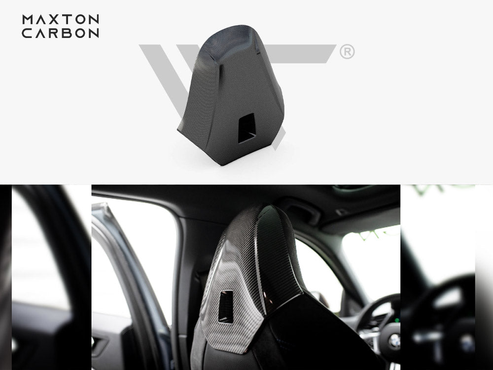 Maxton Design Carbon Fiber Headrests BMW 1 F40 M135I