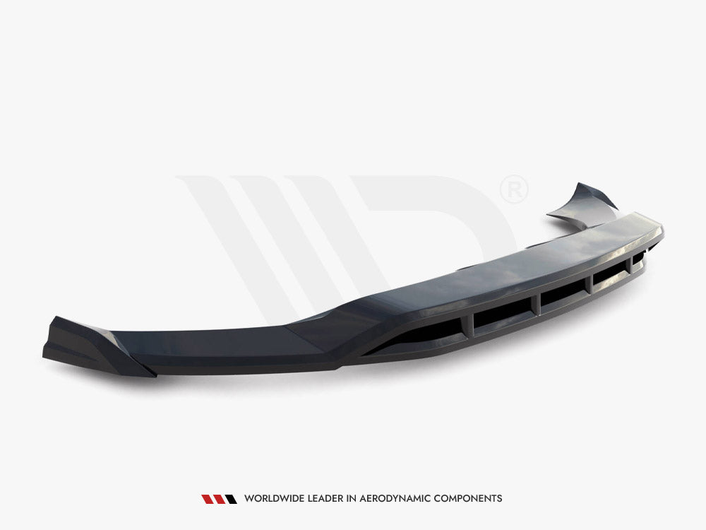 Maxton Design PO-CAY-3-C-FD1G+FD1RG Front Splitter Porsche Cayenne Coupe / SUV Mk3