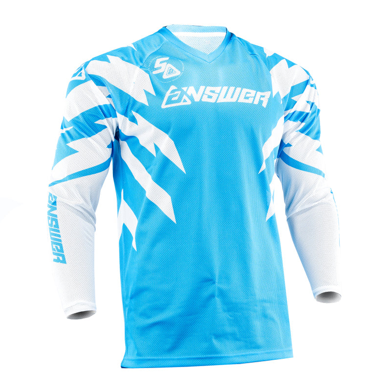 Answer 26 LE Syncron Rizz Vented Jersey Cyan/White/Black - 2XL