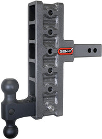 GEN-Y Hitch Gen-Y Mega Duty 2in Shank 7.5in Offset Drop 2K TW 16K Hitch w/GH-051 Dual-Ball