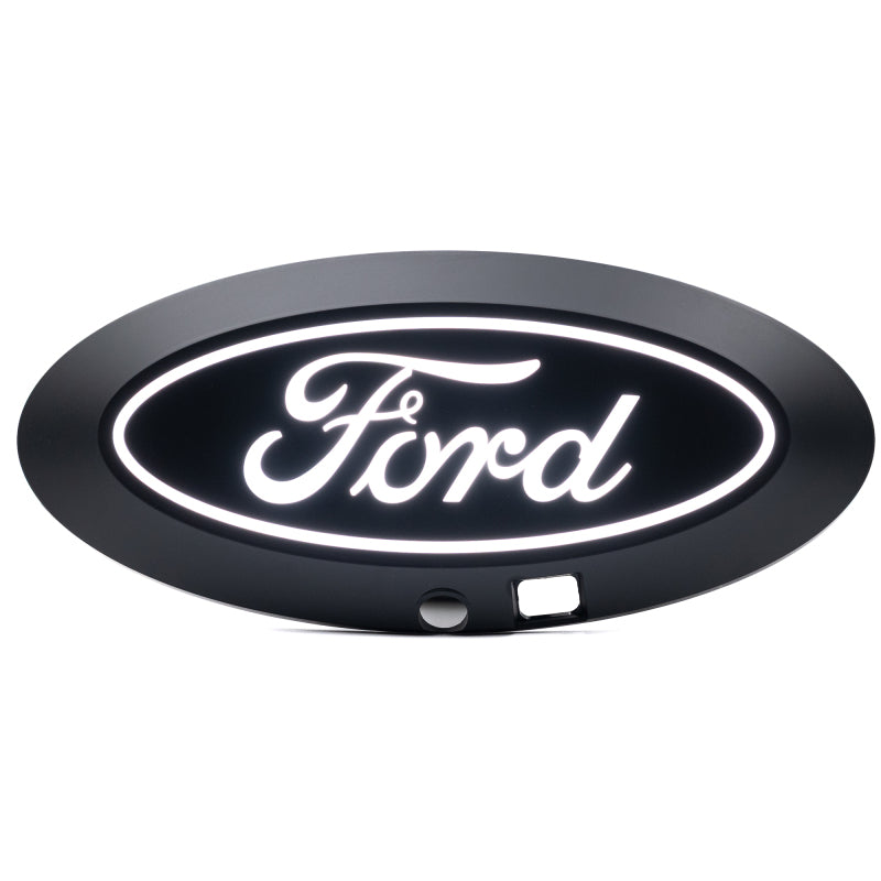 Putco 21-22 Ford F-150 Front Luminix Ford LED Emblem - w/ Camera CutOut