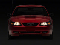 Raxiom 99-04 Ford Mustang Axial Series OEM Style Replacement Headlights- Black Housing (Smoked Lens)