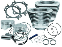 S&S Cycle 99-06 BT Models 100in Sidewinder Big Bore Kit - Silver