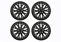 Ford Racing 15-16 Mustang GT 19X9 and 19X9.5 Wheel Set with TPMS Kit - Matte Black
