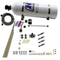 Nitrous Express Dry Direct Port Nitrous Kit 4 Cyl w/15lb Bottle