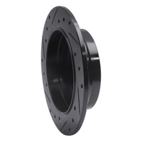 R1 Concepts R1 83-95 Mercedes-Benz 300D Rear Right Drilled & Slotted Black Brake Rotor