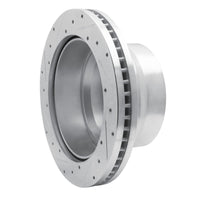 R1 Concepts R1 09-20 Chevrolet Express 4500 Rear Right Drilled & Slotted Silver Brake Rotor