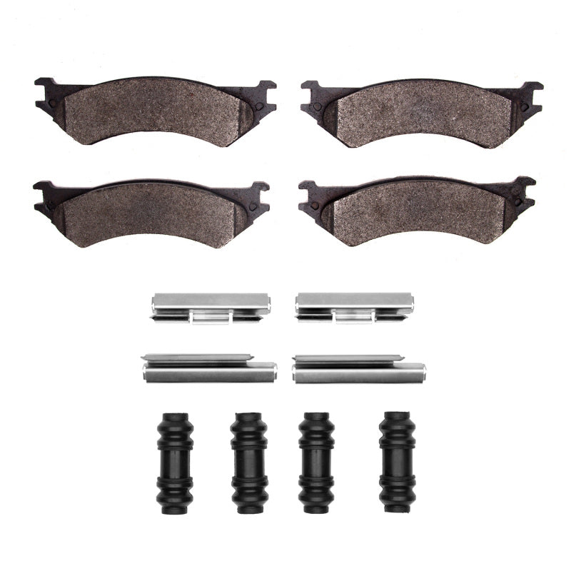 DFC 99-07 Ford E-350 Club Wagon Rear Ultimate Duty Performance Brake Pads and Hardware Kit
