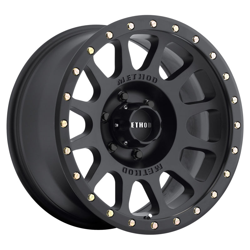 Method Wheels Method MR305 NV 17x8.5 0mm Offset 6x5.5 108mm CB Matte Black Wheel