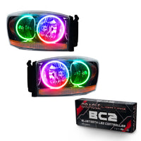 ORACLE Lighting Oracle 06 Dodge Ram SMD HL - Black - ColorSHIFT w/ BC1 Controller