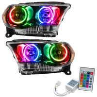 ORACLE Lighting Oracle 11-13 Dodge Durango SMD HL Halogen - Black - ColorSHIFT w/ Simple Controller