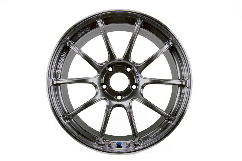 Advan RZII 19x10.0 +25 5x114.3 Racing Hyper Black Wheel