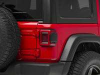 Raxiom 18-23 Jeep Wrangler JL Horizon LED Tail Lights- Black Housing- Red Lens