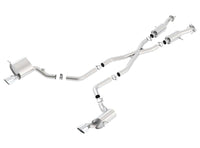Borla 2015 Jeep Grand Cherokee SRT8 S-Type Dual Round Rolled Exit Catback Exhaust