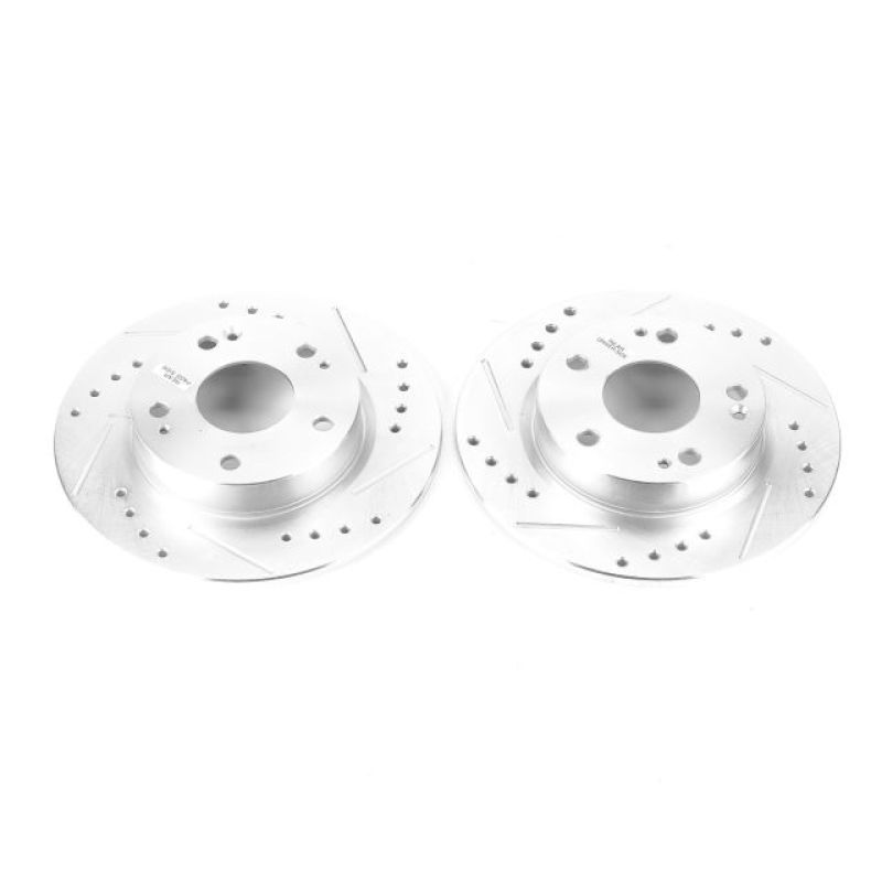 PowerStop Power Stop 16-19 Honda Civic Rear Evolution Drilled & Slotted Rotors - Pair