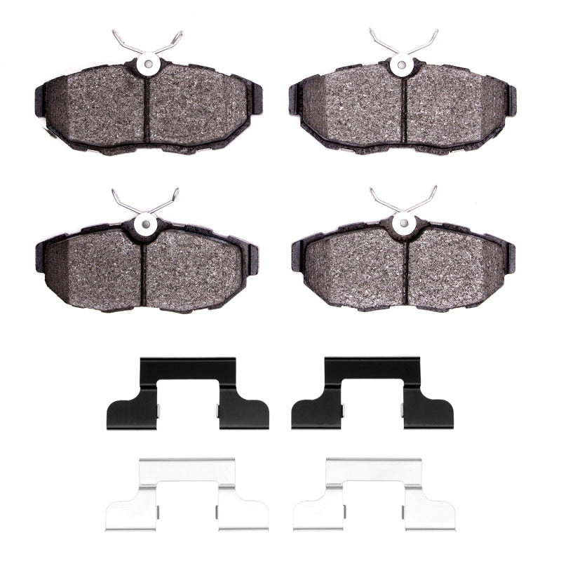 R1 Concepts R1 2005-2014 Ford Mustang Rear R1 Performance Sport Pads & Hardware Kit