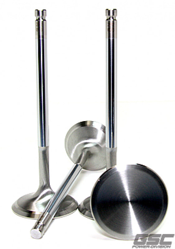 GSC Power Division GSC P-D 2022+ Subaru WRX FA24F 36mm Head (STD) 104.8mm Long Chrome Polished Intake Valve - Set of 8