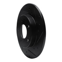 R1 Concepts R1 92-05 Buick Park Avenue Rear Right Drilled & Slotted Black Brake Rotor