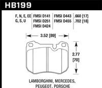 Hawk Performance Hawk HPS Street Brake Pads