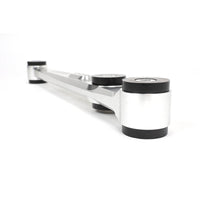 BLOX Racing V2 Billet Rear Lower Control Arms Poly Bushings 96-00 Honda Civic - Raw