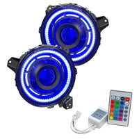 ORACLE Lighting Oracle Oculus Bi-LED Projector Headlights for Jeep JL/Gladiator JT - w/ Simple Controller