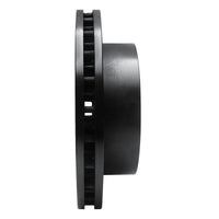 R1 Concepts R1 99-99 Ford F-250 4WD (Super Duty) Front Left Drilled & Slotted Black Brake Rotor