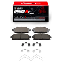 R1 Concepts R1 02-17 Acura MDX Front Optimum OE Pads & Hardware Kit
