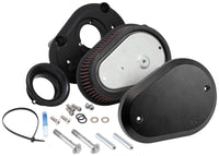 K&N Engineering K&N 00-16 Harley-Davidson Street Metal Intake System Flare Black
