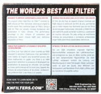 K&N Engineering K&N Universal Rubber Filter 2 inch Top OD / 3.5 inch Base OD / 2.25 inch Flange ID / 4 inch Height