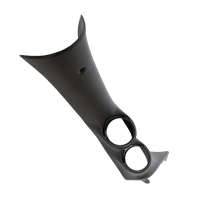 Autometer 07-08 Chevy Silverado/Duramax / 07-08 GMC Sierra/Duramax Black Dual Pillar Pod