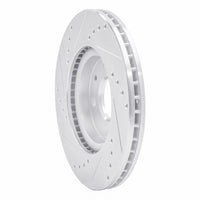 R1 Concepts R1 1974-1984 Ford COURIER (USA/Canada) Front Right Drilled & Slotted Silver Brake Rotor