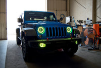 ORACLE Lighting Oracle Jeep Wrangler JK 07-17 LED Waterproof Halo Kit - ColorSHIFT w/ 2.0 Controller