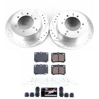 PowerStop Power Stop 97-04 Mitsubishi Montero Sport Rear Z23 Evolution Sport Brake Kit