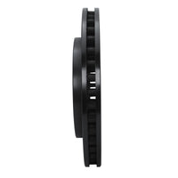 R1 Concepts R1 97-02 Ford Expedition Front Right Drilled & Slotted Black Brake Rotor