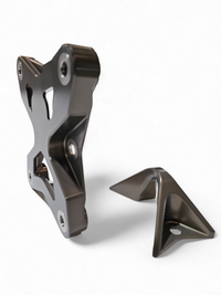 Elektric Off Road Elektric Offroad 2017-2021 Can Am X3 Maverick Volt Radius Rod Plate Anodized Gun Metal
