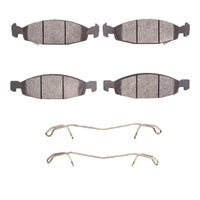 R1 Concepts R1 99-02 Jeep Grand Cherokee Front Performance Off-Road/Tow Brake Pads & Hardware Kit