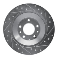 R1 Concepts R1 06-07 Mazda 6 Rear Left Drilled & Slotted Silver Brake Rotor