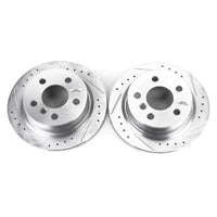 PowerStop Power Stop 14-19 Mini Cooper Rear Evolution Drilled & Slotted Rotors - Pair