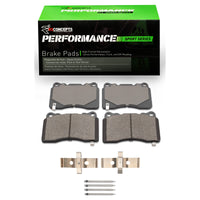 R1 Concepts R1 14-17 Dodge Viper Front/Rear Performance Sport Pads & Hardware Kit